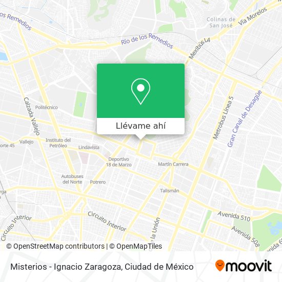 Mapa de Misterios - Ignacio Zaragoza