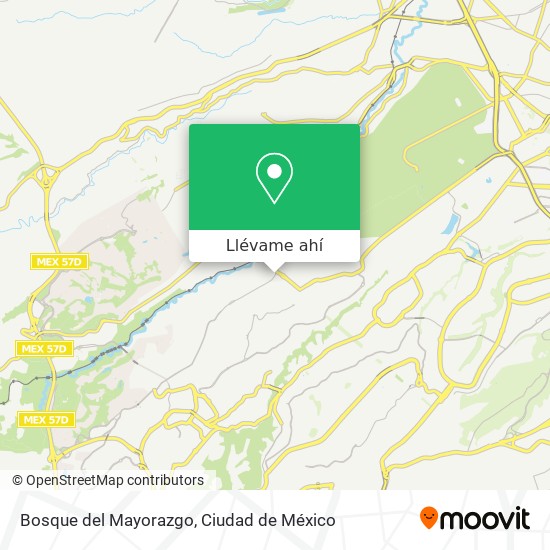 Mapa de Bosque del Mayorazgo