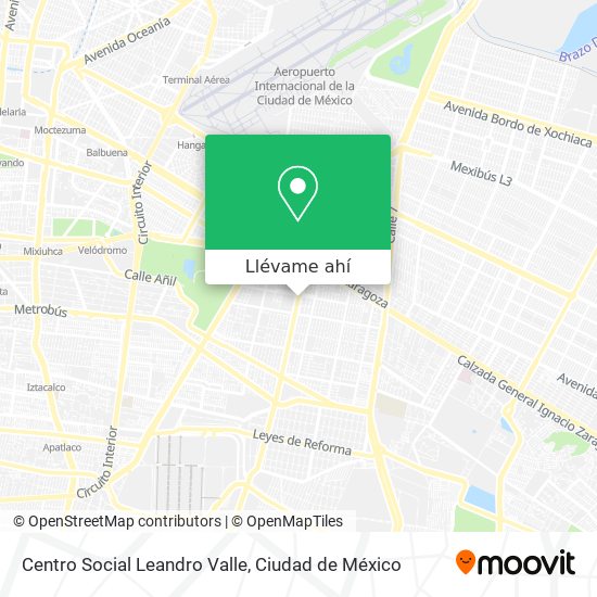 Mapa de Centro Social Leandro Valle