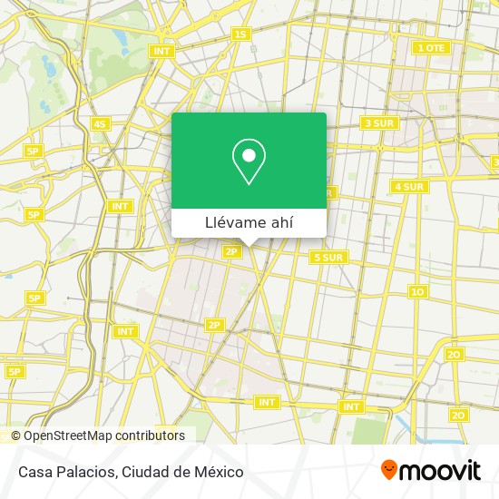 Mapa de Casa Palacios