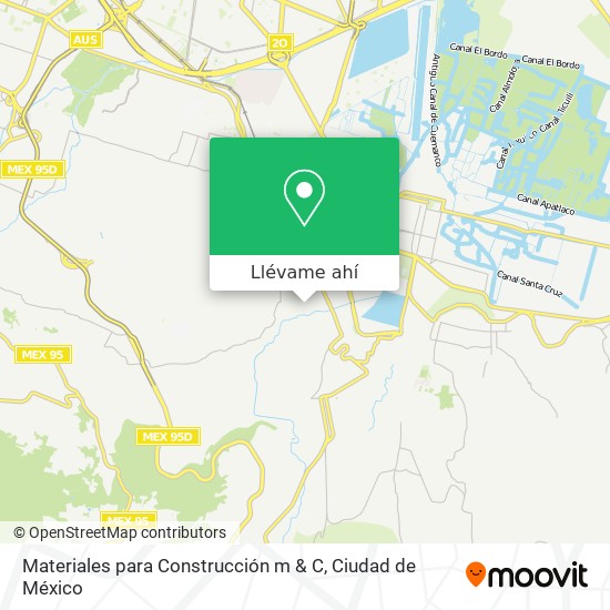 Mapa de Materiales para Construcción m & C
