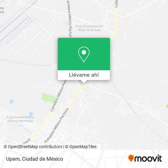 Mapa de Upem