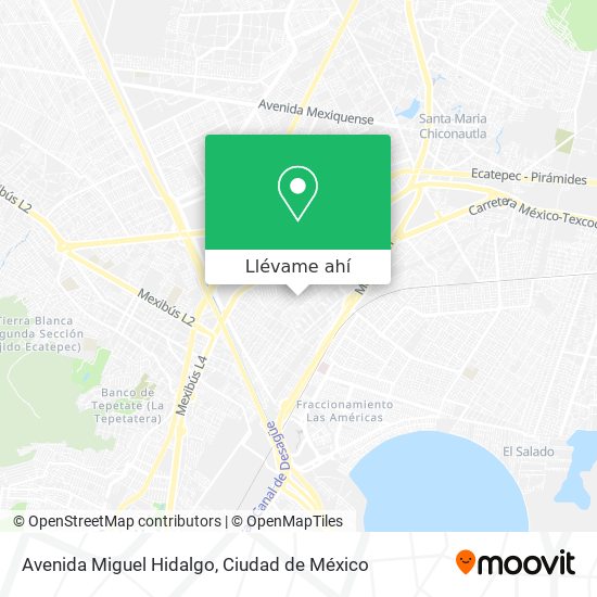 Mapa de Avenida Miguel Hidalgo