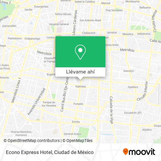 Mapa de Econo Express Hotel