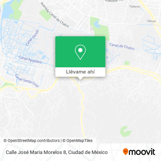 Mapa de Calle José María Morelos 8