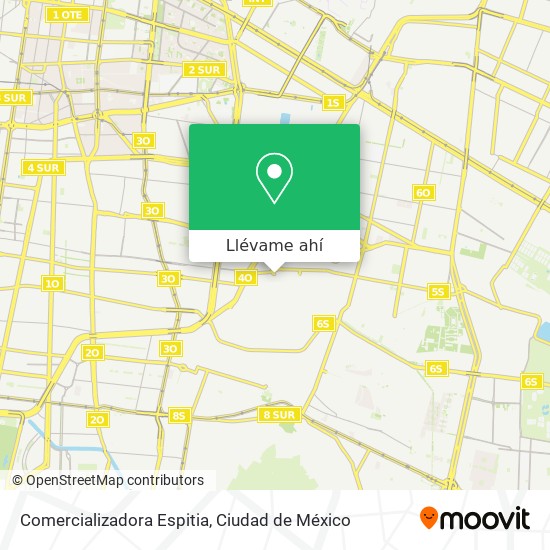 Mapa de Comercializadora Espitia