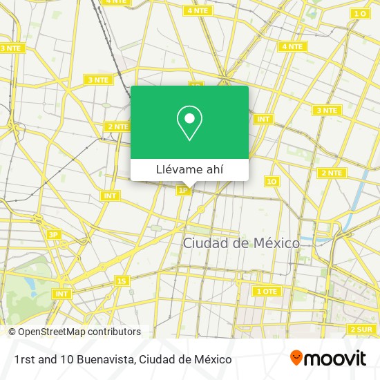 Mapa de 1rst and 10 Buenavista