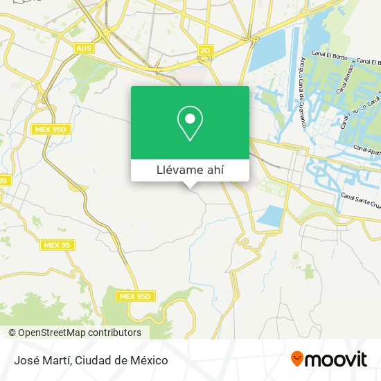 Mapa de José Martí
