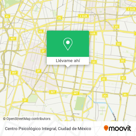 Mapa de Centro Psicológico Integral