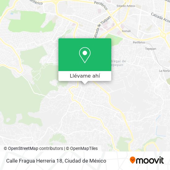 Mapa de Calle Fragua Herreria 18