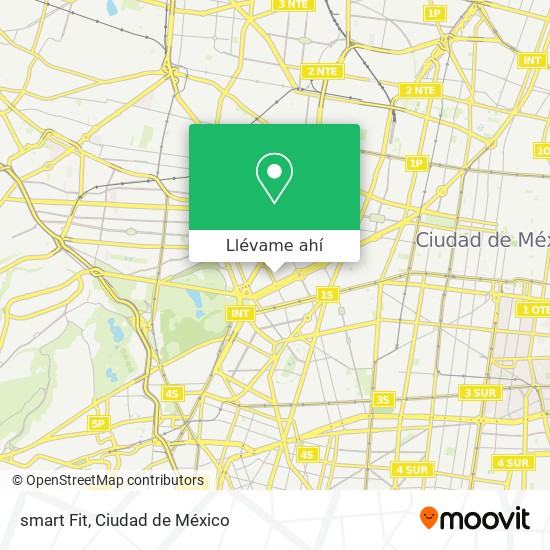 Mapa de smart Fit