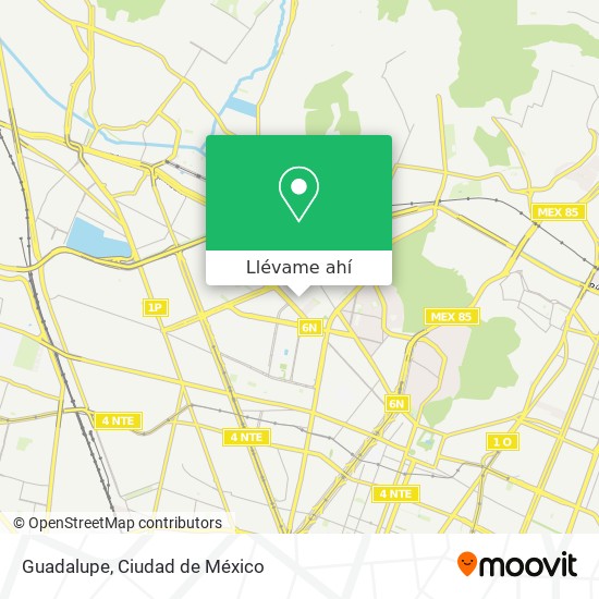 Mapa de Guadalupe