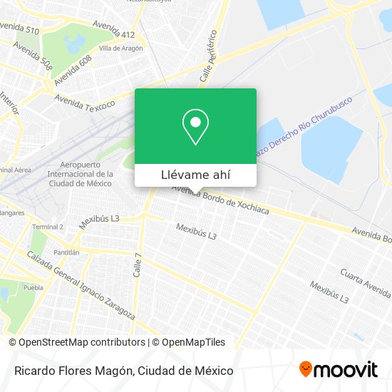 Mapa de Ricardo Flores Magón