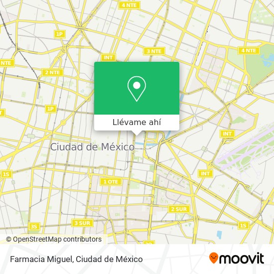 Mapa de Farmacia Miguel
