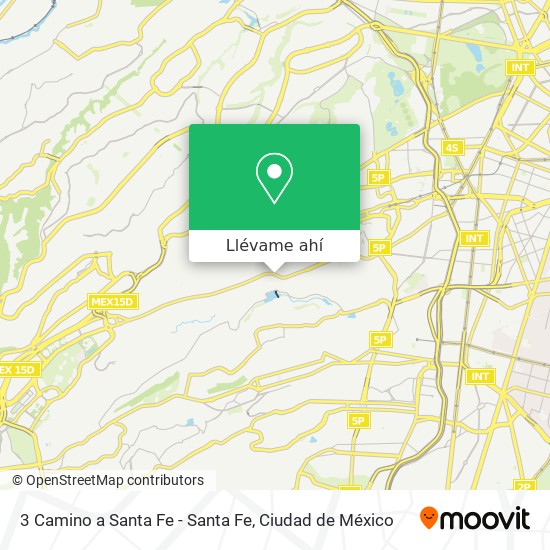 Mapa de 3 Camino a Santa Fe - Santa Fe