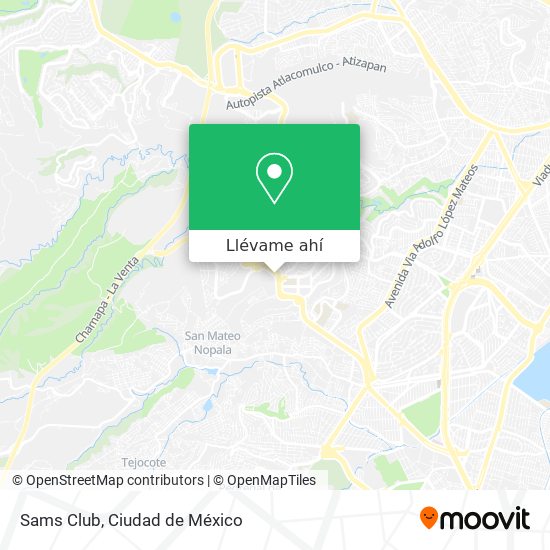 Cómo llegar a Sams Club en Atizapán De Zaragoza en Autobús?