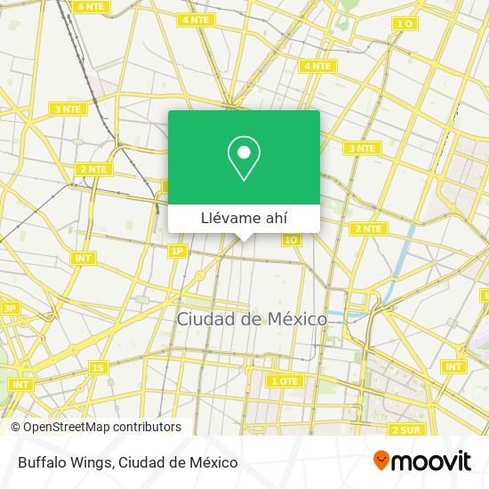 Mapa de Buffalo Wings