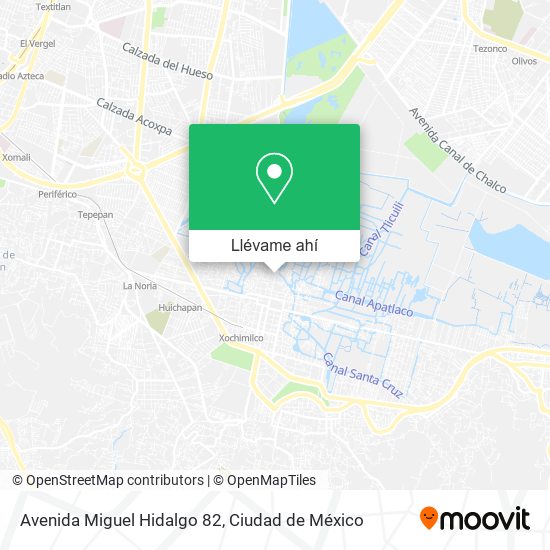 Mapa de Avenida Miguel Hidalgo 82