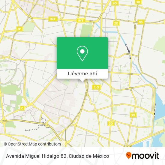 Mapa de Avenida Miguel Hidalgo 82