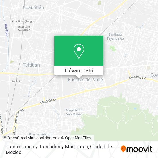 Mapa de Tracto-Grúas y Traslados y Maniobras