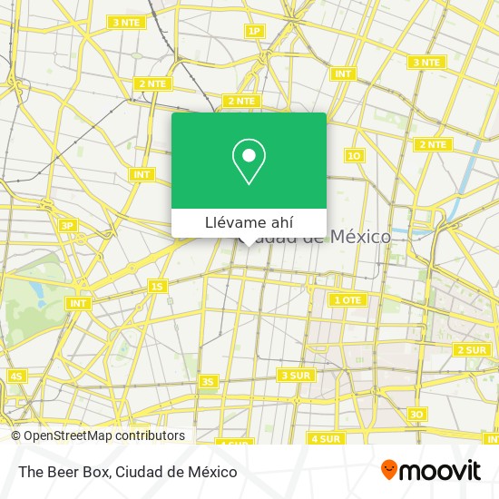 Mapa de The Beer Box