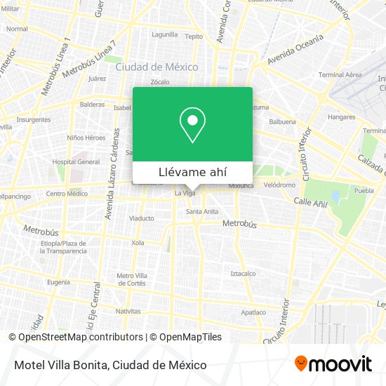 Mapa de Motel Villa Bonita