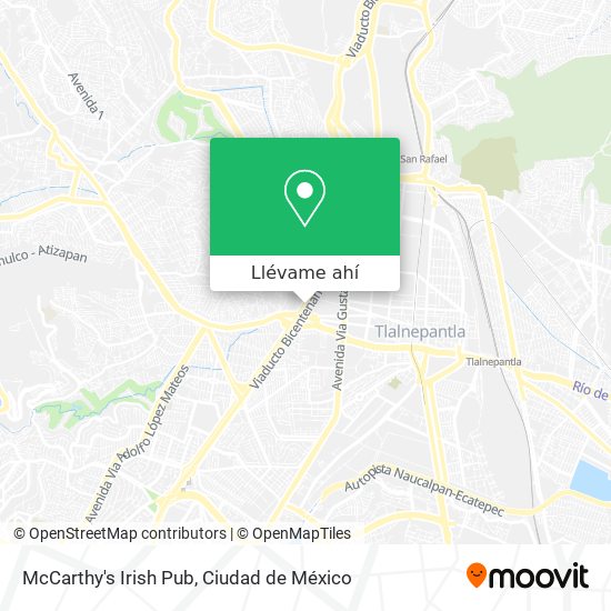 Mapa de McCarthy's Irish Pub