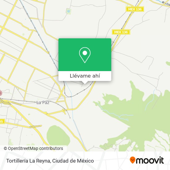 Mapa de Tortillería La Reyna