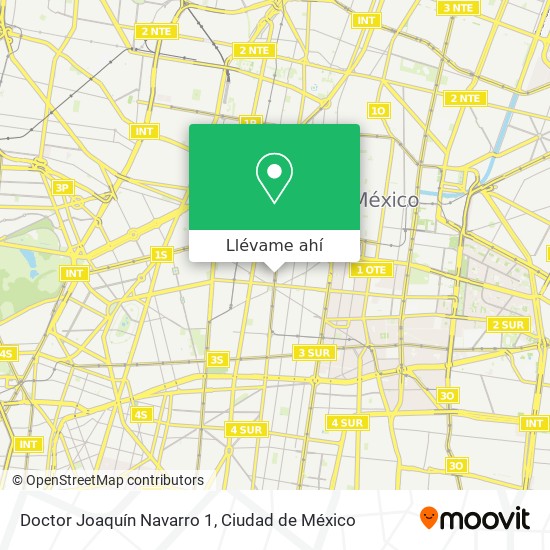 Mapa de Doctor Joaquín Navarro 1
