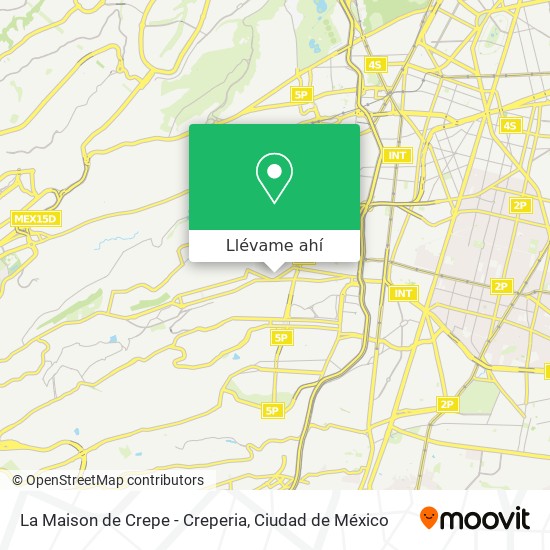 Mapa de La Maison de Crepe - Creperia