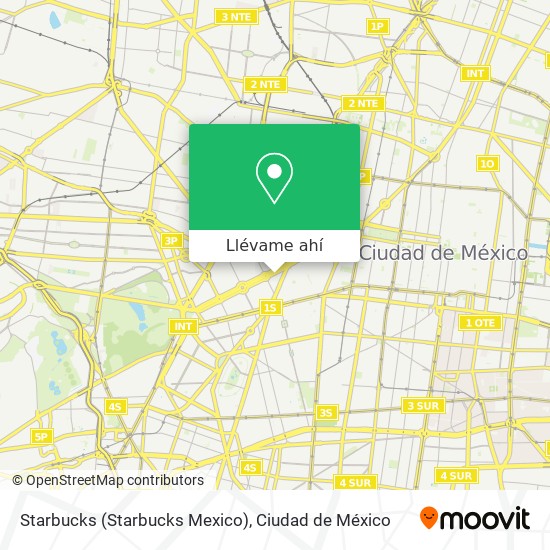 Mapa de Starbucks (Starbucks Mexico)