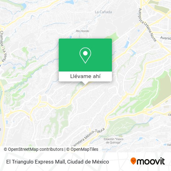 Mapa de El Triangulo Express Mall