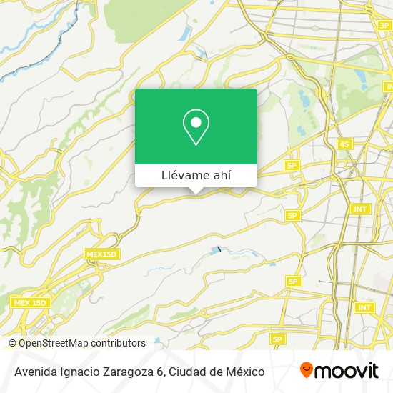 Mapa de Avenida Ignacio Zaragoza 6