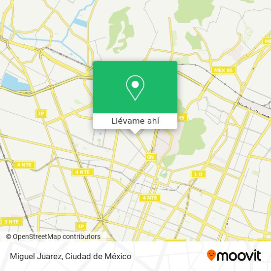Mapa de Miguel Juarez