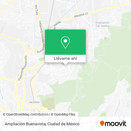 Mapa de Ampliación Buenavista