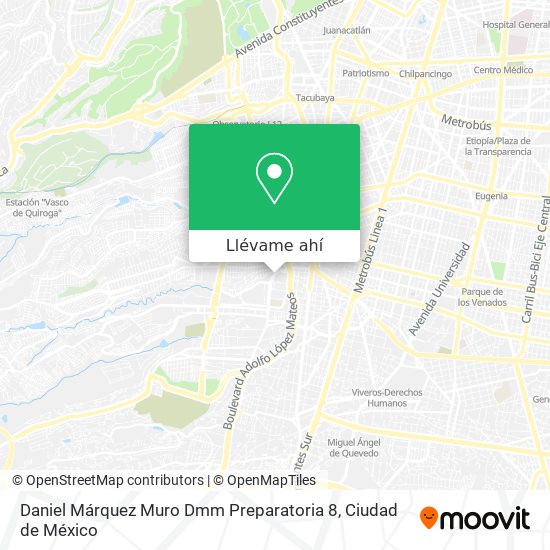 Mapa de Daniel Márquez Muro Dmm Preparatoria 8