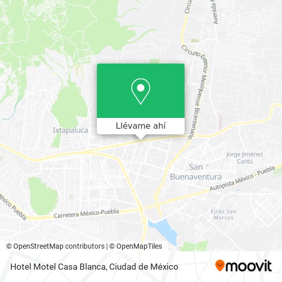 Cómo llegar a Hotel Motel Casa Blanca en La Paz en Autobús o Metro?