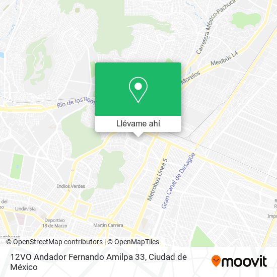 Mapa de 12VO Andador Fernando Amilpa 33