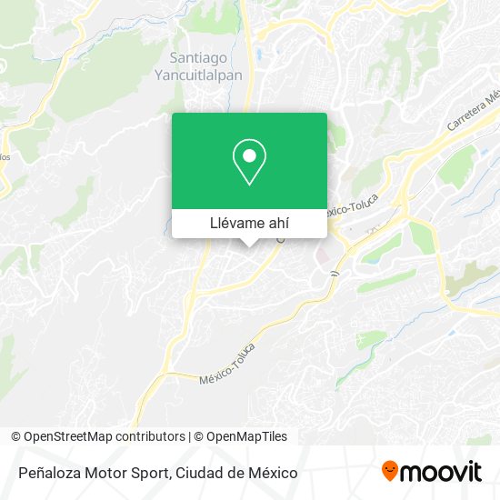 Mapa de Peñaloza Motor Sport