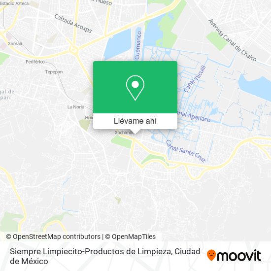 Mapa de Siempre Limpiecito-Productos de Limpieza