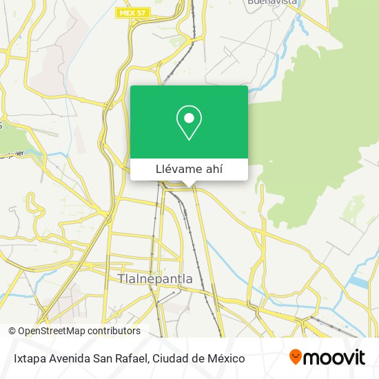 Mapa de Ixtapa Avenida San Rafael