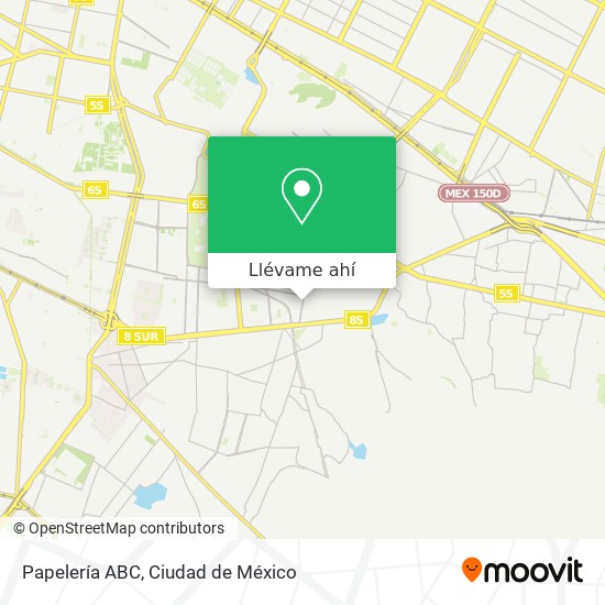 Mapa de Papelería ABC