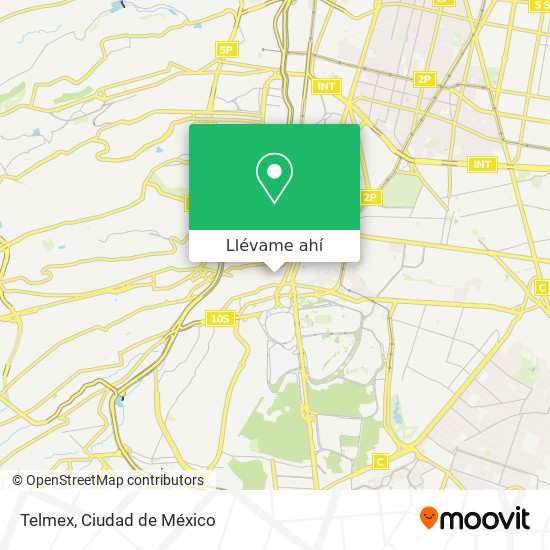 Mapa de Telmex