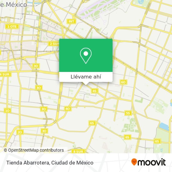 Mapa de Tienda Abarrotera