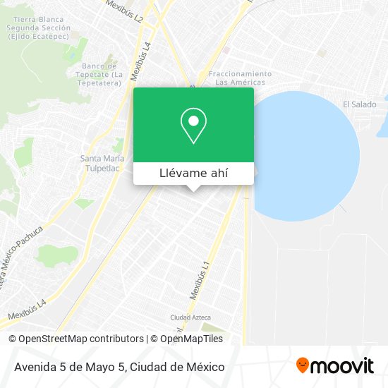 Mapa de Avenida 5 de Mayo 5