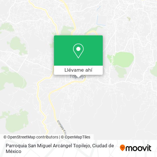 Cómo llegar a Parroquia San Miguel Arcángel Topilejo en Tlalpan en Autobús?