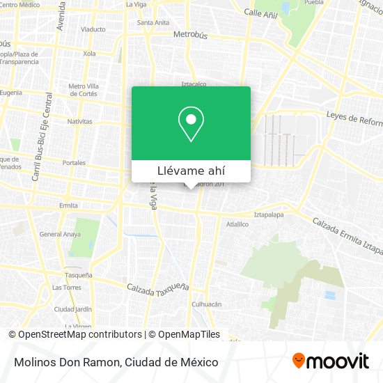 Mapa de Molinos Don Ramon