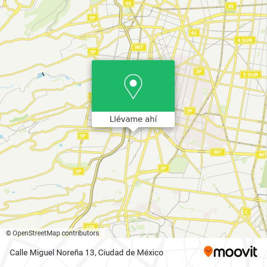 Mapa de Calle Miguel Noreña 13