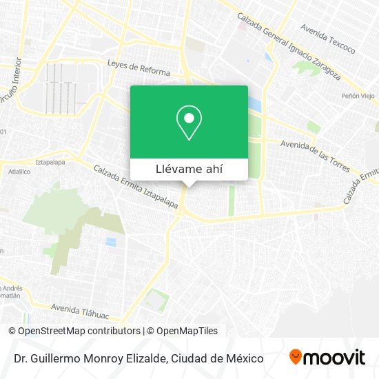 Mapa de Dr. Guillermo Monroy Elizalde