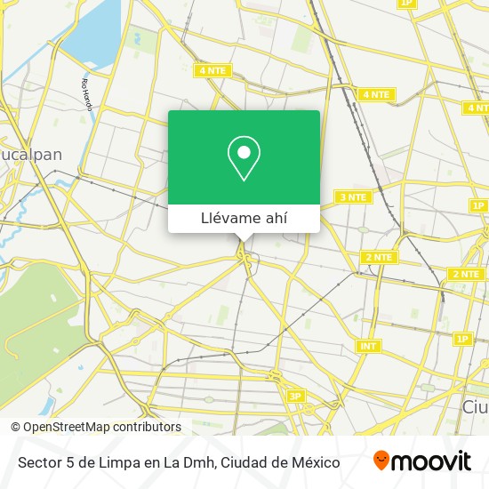 Mapa de Sector 5 de Limpa en La Dmh